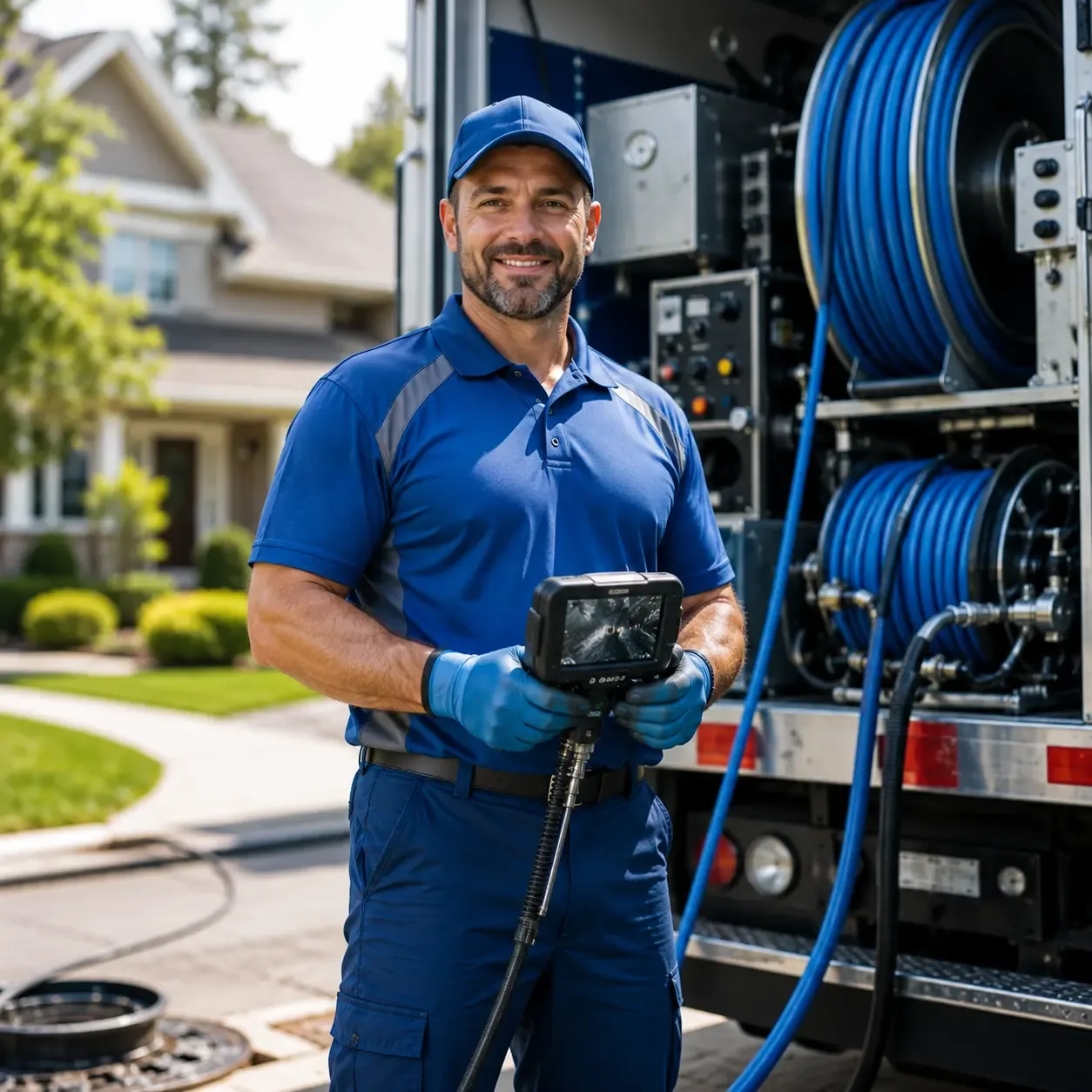 Local outdoor drain cleaning specialists in Loami, IL